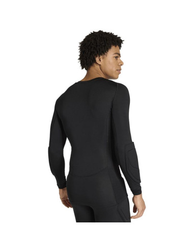 Koszulka bramkarska męska adidas padded goalkeeper base layer czarna ka1677