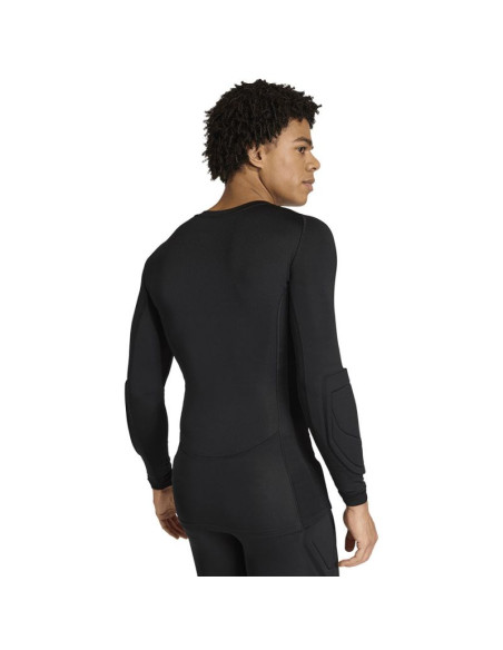 Koszulka bramkarska męska adidas padded goalkeeper base layer czarna ka1677