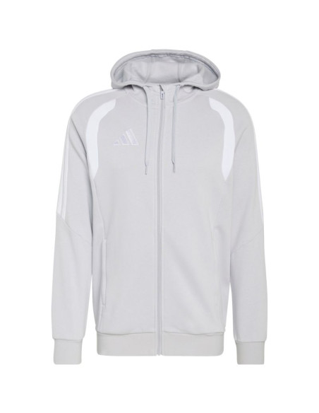 Bluza męska adidas tiro 26 league sweat full zip hoody szara kf3319
