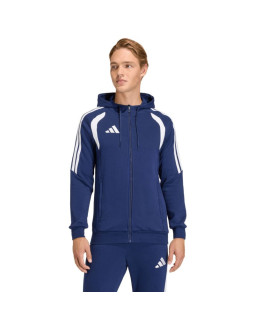 Bluza męska adidas tiro 26 league sweat full zip hoodie granatowa kf3320