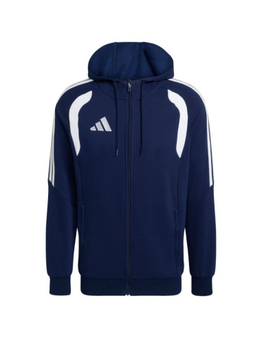 Bluza męska adidas tiro 26 league sweat full zip hoodie granatowa kf3320