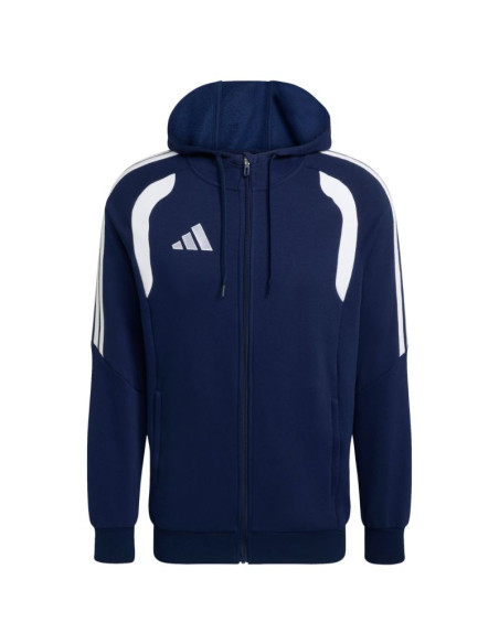 Bluza męska adidas tiro 26 league sweat full zip hoodie granatowa kf3320