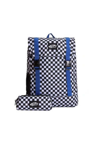 Plecak szkolny miejski vans utility backpack checkerboard + piórnik kratka - vn000psfy281