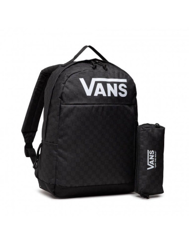 Plecak szkolny chłopięcy vans skool backpack boys + saszetka - vn0a5fokba5