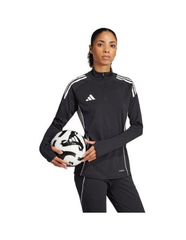 Bluza damska adidas tiro 25 competition training top czarno-szara jc6273