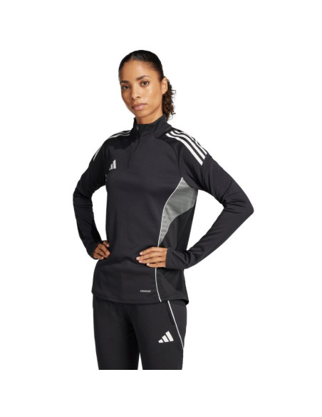 Bluza damska adidas tiro 25 competition training top czarno-szara jc6273