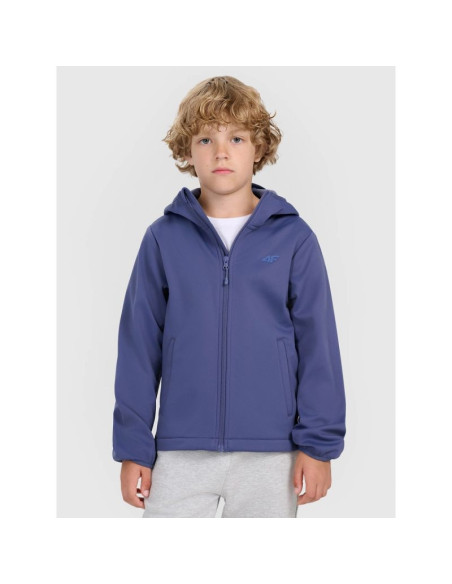Kurtka softshell wiatroodporna membrana 5000 chłopięca 4f 4fjraw25tsofm516-32s