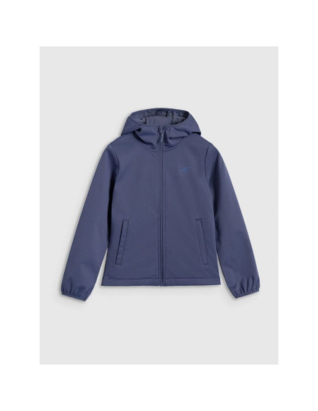 Kurtka softshell wiatroodporna membrana 5000 chłopięca 4f 4fjraw25tsofm516-32s