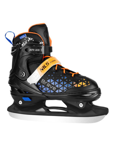 Nh18190a łyżworolki 4w1 brave niebiesko-pomarańczowy rozm. l(39-43) z wym. pł. hokejową nils extreme