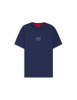 Koszulka męska do spania hugo loungewear laze azzurro (50525236-409)