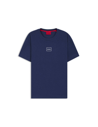 Koszulka męska do spania hugo loungewear laze azzurro (50525236-409)