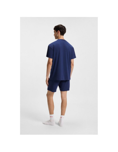 Koszulka męska do spania hugo loungewear laze azzurro (50525236-409)