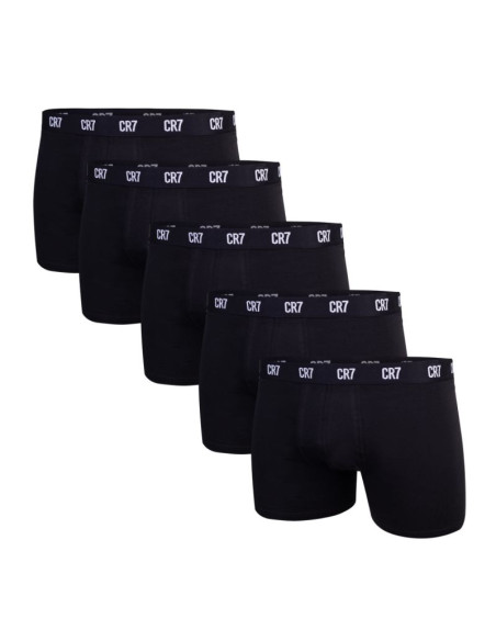 Bokserki męskie cr7 5 pak czarne na prezent - 8123-49-2902