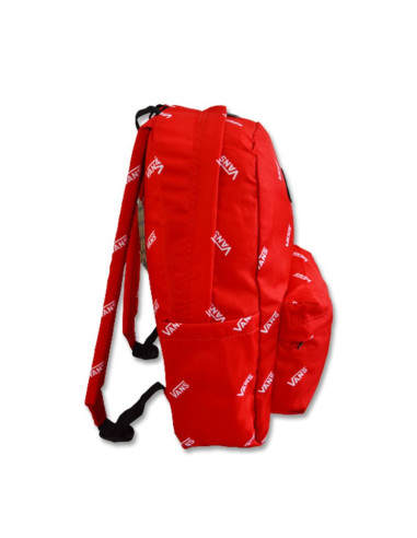 Plecak szkolny młodzieżowy vans new skool backpack 20l true red - vn0006280pz1
