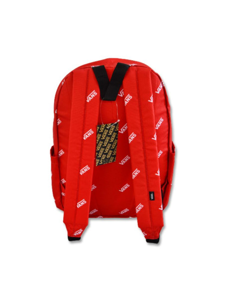 Plecak szkolny młodzieżowy vans new skool backpack 20l true red - vn0006280pz1