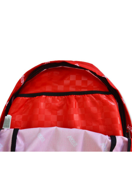 Plecak szkolny młodzieżowy vans new skool backpack 20l true red - vn0006280pz1