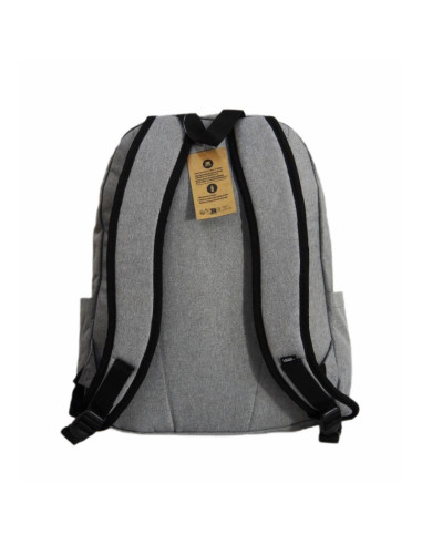 Plecak szkolny sportowy vans old skool h2o backpack heather suitin szary - vn000h4wkh71