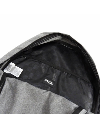 Plecak szkolny sportowy vans old skool h2o backpack heather suitin szary - vn000h4wkh71