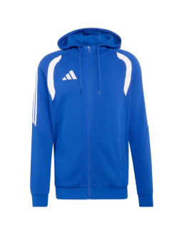 Bluza męska adidas tiro 26 league sweat full zip hoodie niebieska kf9105 2