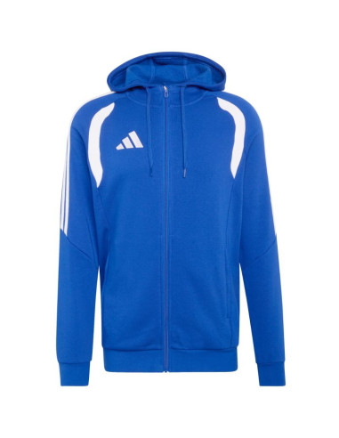 Bluza męska adidas tiro 26 league sweat full zip hoodie niebieska kf9105