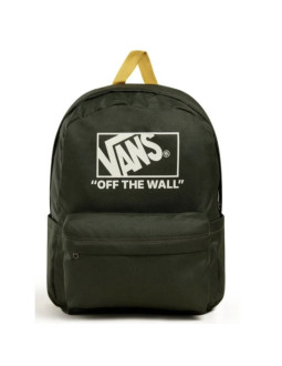 Plecak szkolny miejski vans old skool backpack 22l zielony dried kelp - vn000h4wemu1