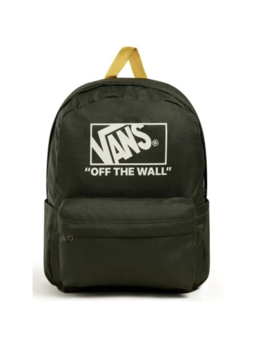 Plecak szkolny miejski vans old skool backpack 22l zielony dried kelp - vn000h4wemu1