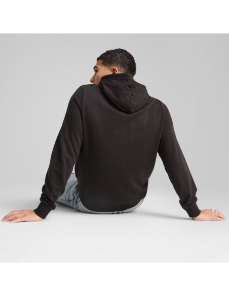 Bluza męska puma ess 2 color small no.1 logo hoodie czarna 684719 01