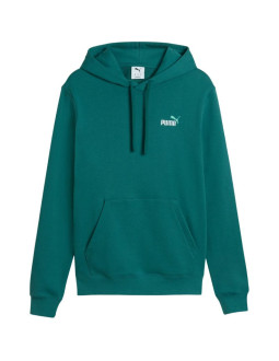Bluza męska puma ess 2 color small no.1 logo hoodie zielona 684719 41