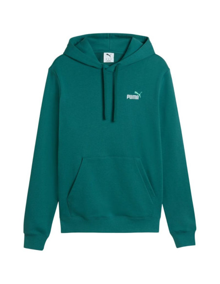 Bluza męska puma ess 2 color small no.1 logo hoodie zielona 684719 41
