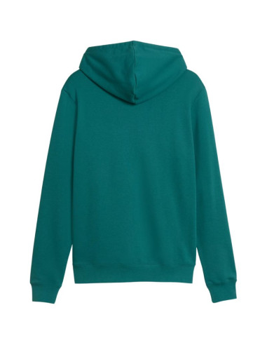 Bluza męska puma ess 2 color small no.1 logo hoodie zielona 684719 41