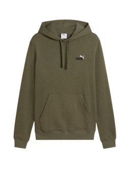 Bluza męska puma ess 2 color small no.1 logo hoodie oliwkowa 684719 81 2