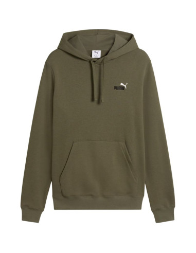 Bluza męska puma ess 2 color small no.1 logo hoodie oliwkowa 684719 81