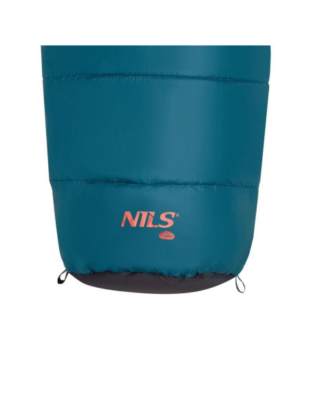 Śpiwór nils camp nc2003 czarno-czerwony