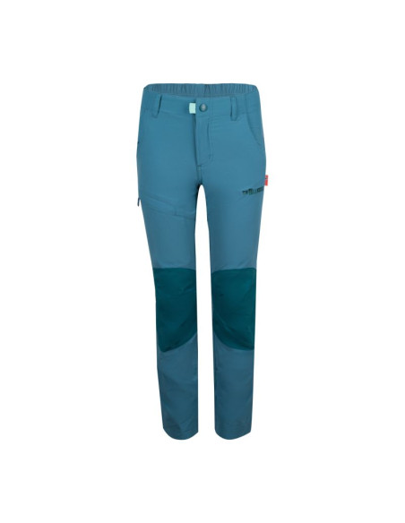 Spodnie trekkingowe dziecięce dla chłopca/dziewczynki trollkids kids hammerfest pants pro slim fit teal (857-326)