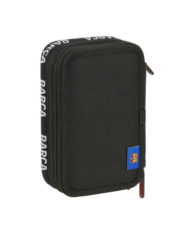 Fc barcelona piórnik z wyposażeniem triple filled pencil case 37 pcs 412625857