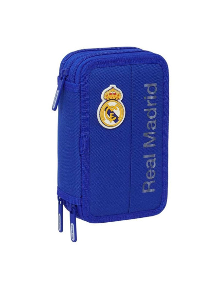 Real madryt piórnik z wyposażeniem triple filled pencil case 37 pcs 412624857