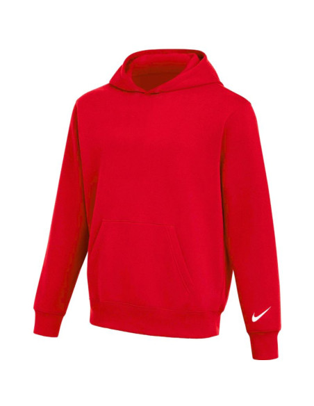 Bluza dla dzieci nike park 26 fleece hoodie czerwona io9048 657