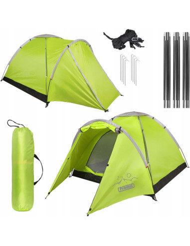 Promis namiot turystyczny(90+205)x180x120 nt80