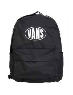 Plecak szkolny młodzieżowy vans old skool backpack 22l black/white - vn000h4wy281