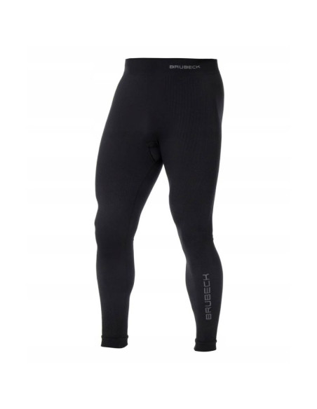 Spodnie termoaktywne brubeck extreme thermo getry męskie czarne le13060