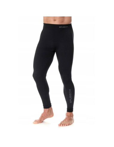 Spodnie termoaktywne brubeck extreme thermo getry męskie czarne le13060