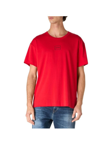 Koszulka męska hugo laze t-shirt open pink (50525236-693)