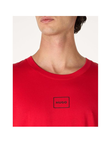 Koszulka męska hugo laze t-shirt open pink (50525236-693)