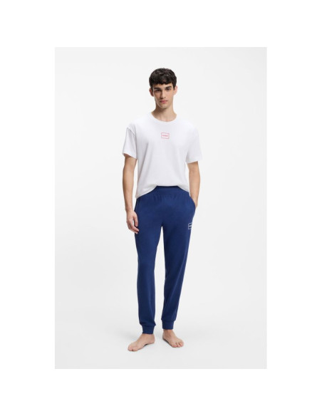 Koszulka męska do spania hugo loungewear laze bianco (50525236-101)