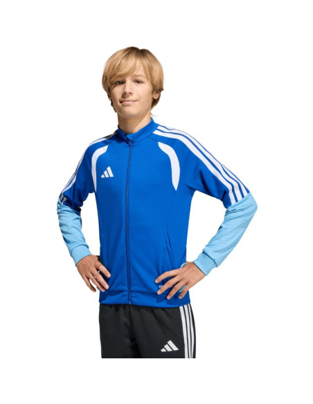 Bluza dla dzieci adidas tiro 26 competition training niebieska ka7713