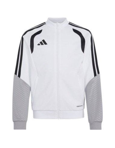 Bluza dla dzieci adidas tiro 26 competition training biało-szara ka7716