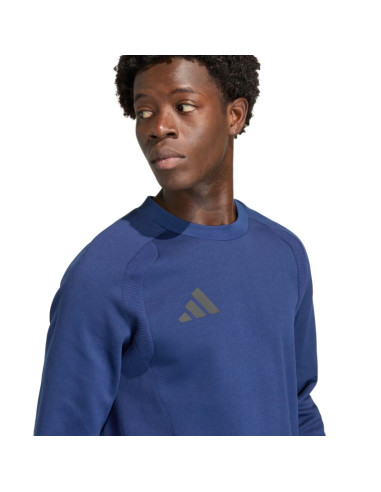 Bluza męska adidas tiro 26 travel crew granatowa kd1145