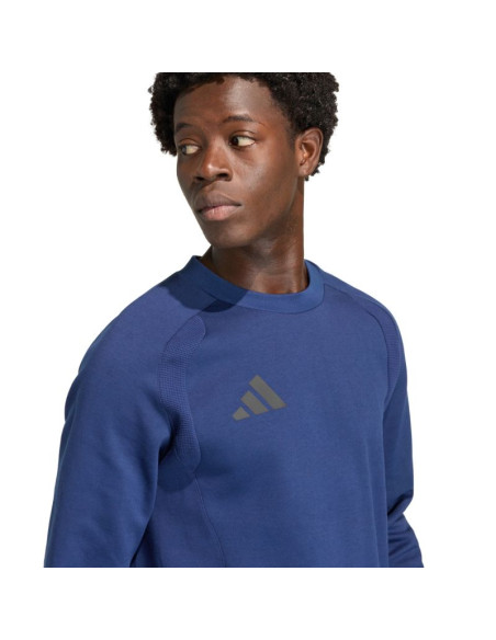 Bluza męska adidas tiro 26 travel crew granatowa kd1145