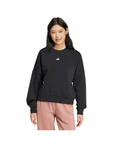 Bluza damska adidas essentials small logo feelcozy czarna jc5932