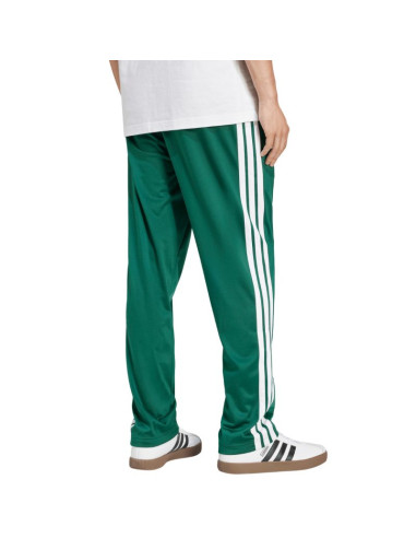 Spodnie męskie adidas 3-stripes tricot regular-fit open hem zielone ji8806